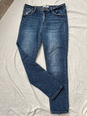Risen High Rise Skinny Jeans Size 13/31